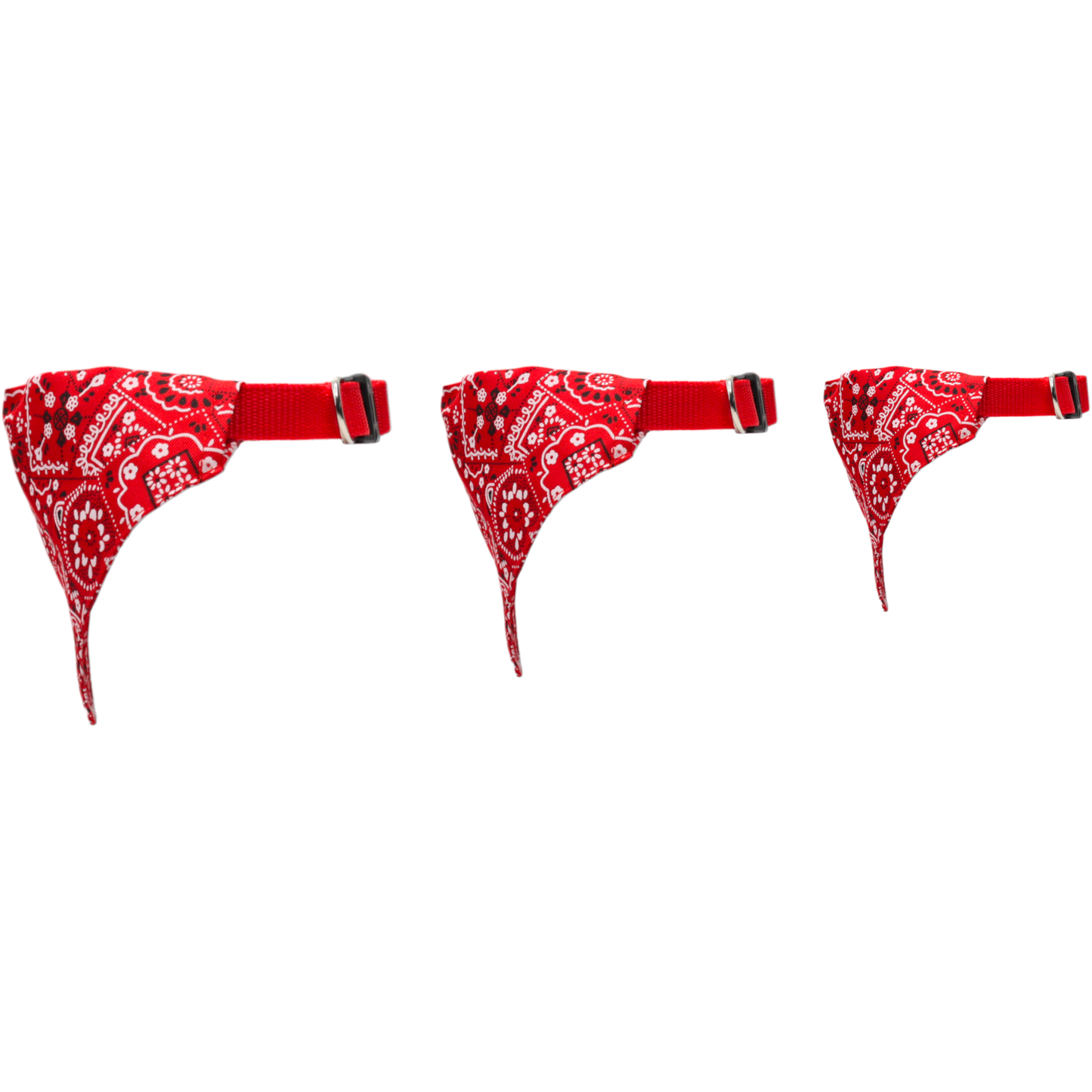 bandana collier intégré chien rouge twiggy