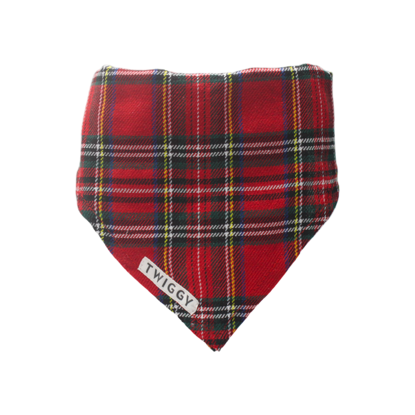 bandana chien tartan écossais rouge twiggy