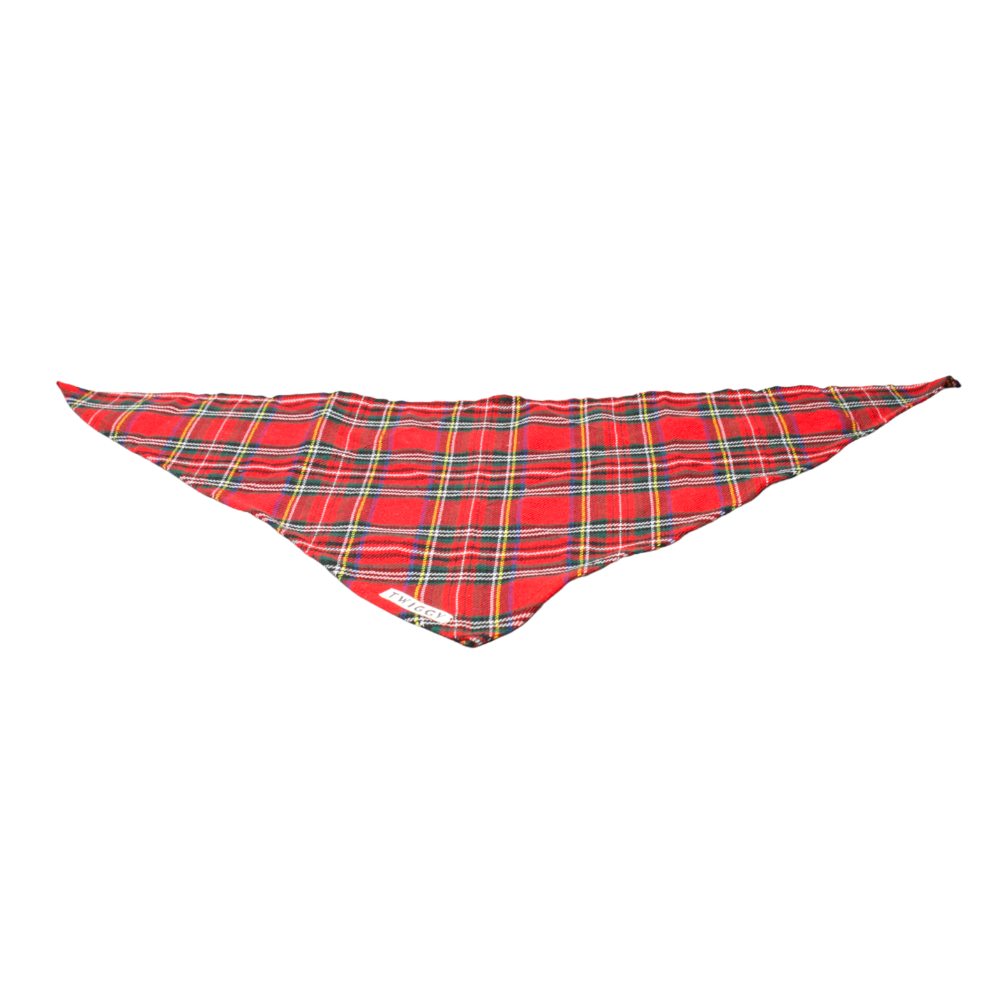 bandana chien tartan écossais rouge twiggy