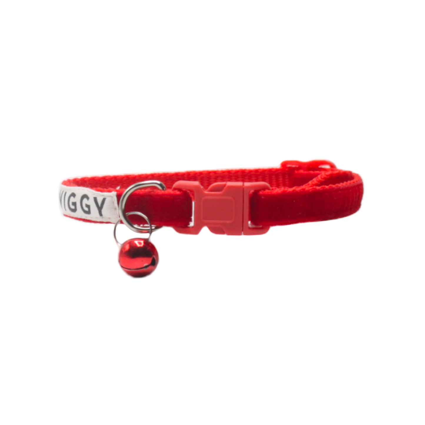 collier chat velours boucle classique rouge twiggy