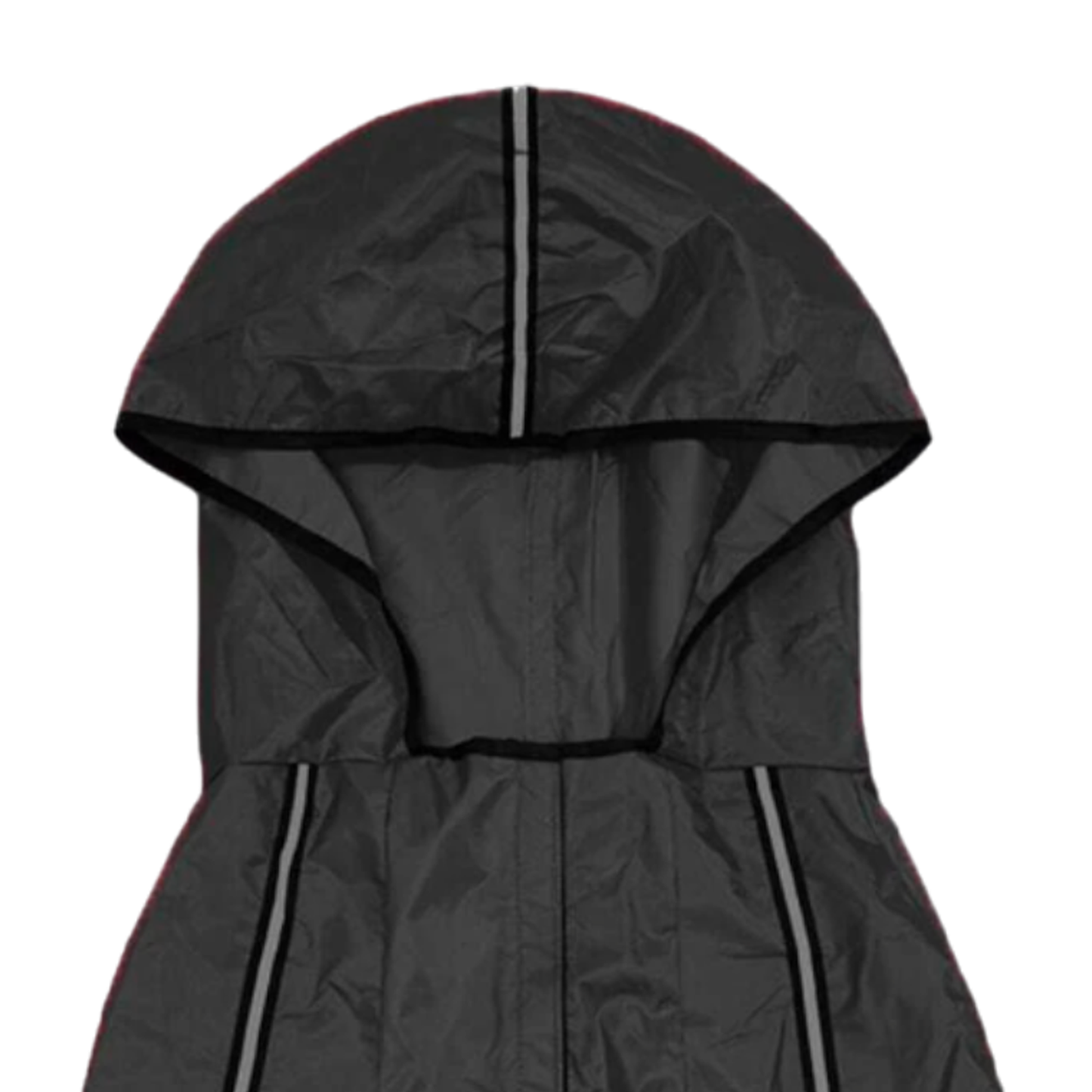 manteau imperméable pluie chien bandes réfléchissantes noir twiggy