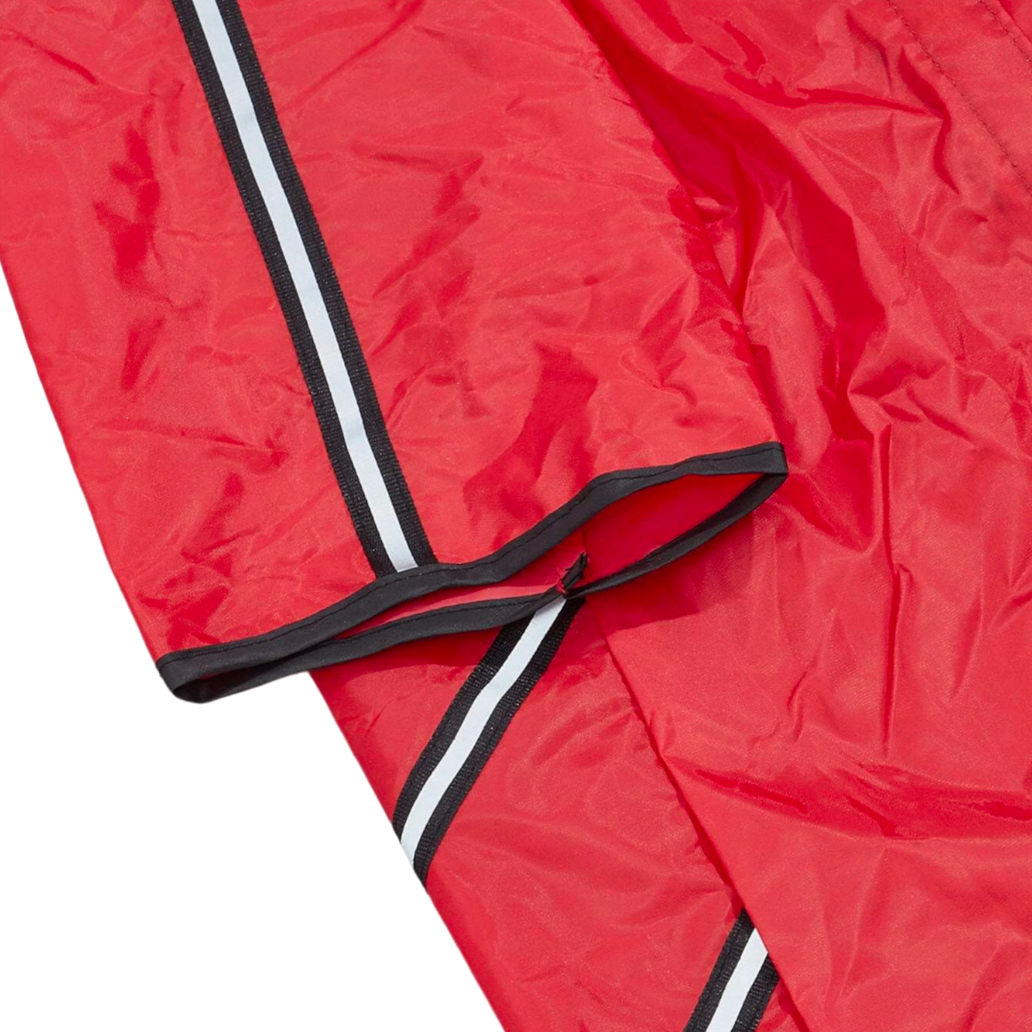 manteau imperméable pluie chien bandes réfléchissantes rouge twiggy