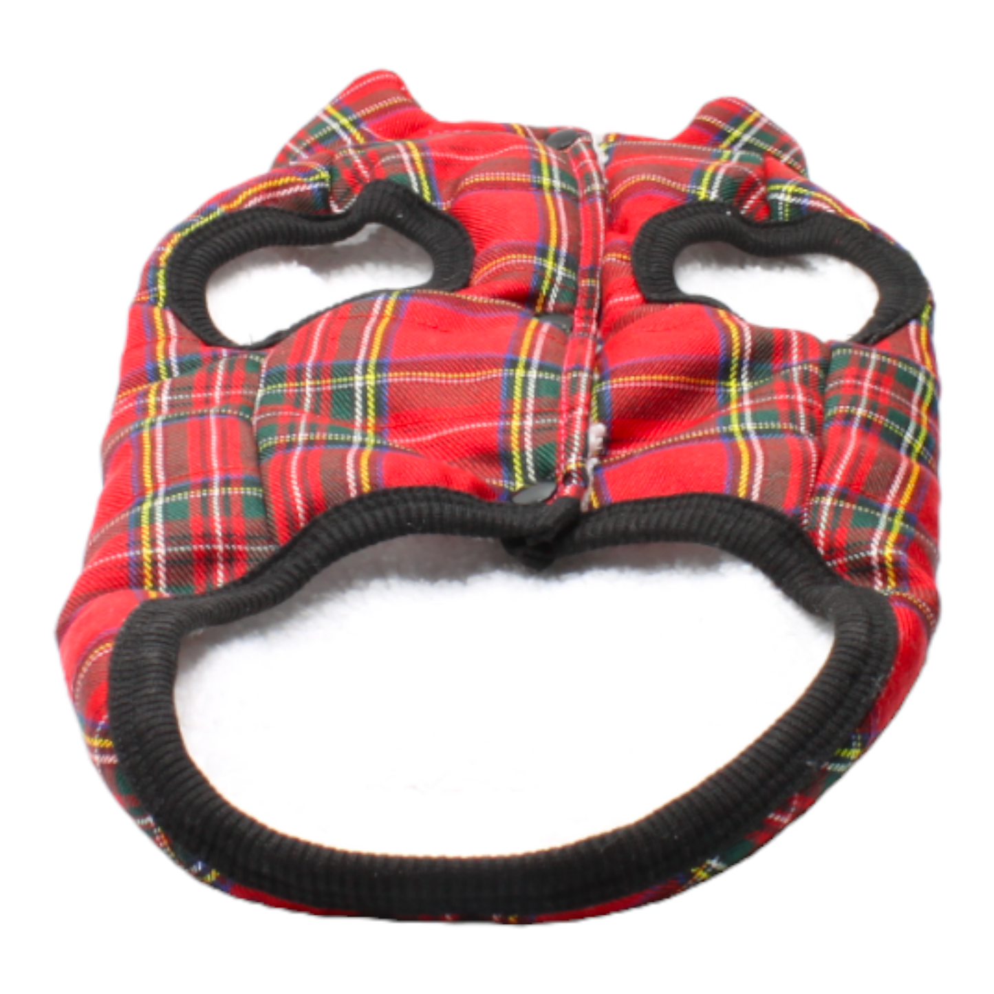 manteau chien polaire tartan écossais rouge twiggy