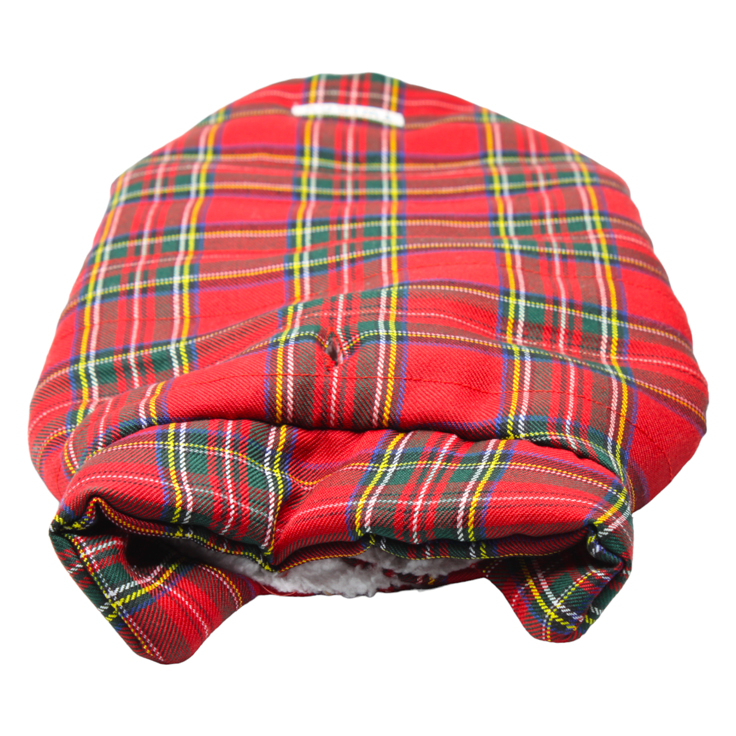 manteau chien polaire tartan écossais rouge twiggy